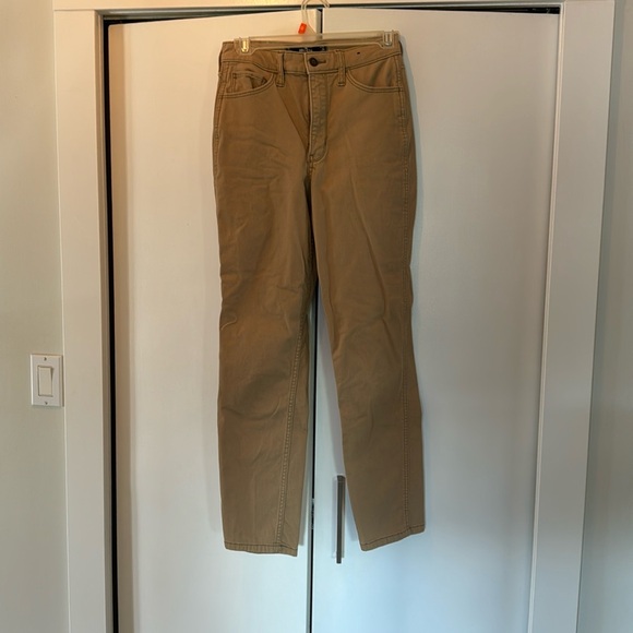 Holster ultra high rise mom pant in khaki size 1R - Picture 2 of 2